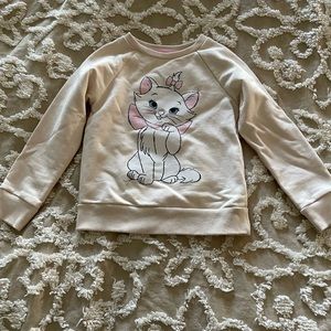 Disney girls sweatshirt  size 6